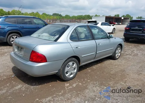 2004 Nissan Sentra 1.8S из США, поврежденный, VIN 3N1CB51D44L863479